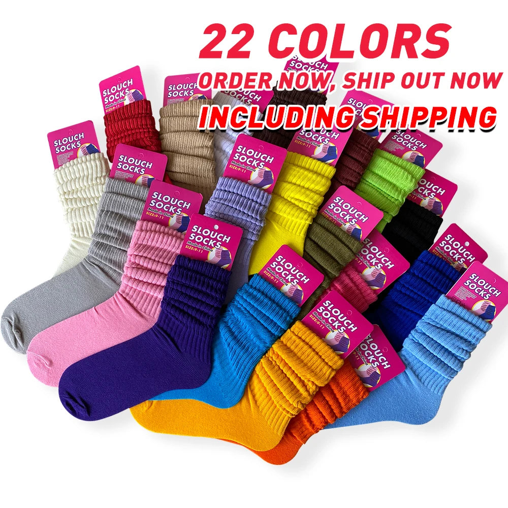 Zongky Women Slouch Socks for Women Socks Slouch Socks