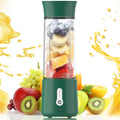 Certified USB Electric Portable Plastic Juicer Blender Rechargeable Push Button Control for Home Hotel Car Garage Outdoor Use