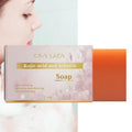 Free Private Label Solid Handmade Natural Honey & Kojic Acid Antiseptic Whitening Soap with Lemon & Turmeric