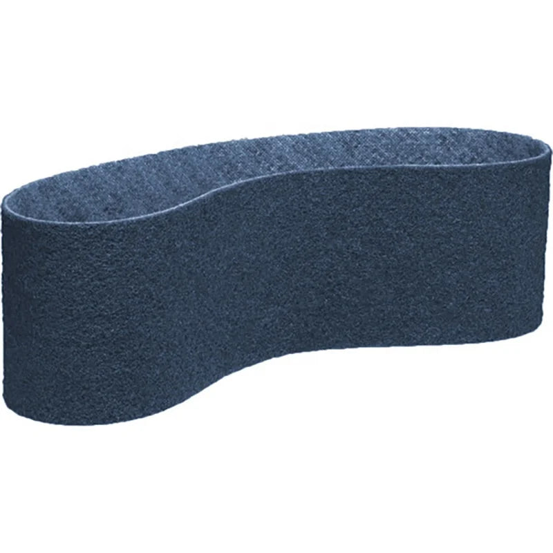 150*1220MM Blue Conditioning Abrasive Grinding Nylon Sanding Belt Surface Conditioning Sanding Belt 320 Grit Sandpaper Belt