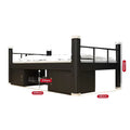 Bed Memory Foam Bunk Beds With Mattresses Customized Design for Men's Multifunctional  Loft Bunk Beds