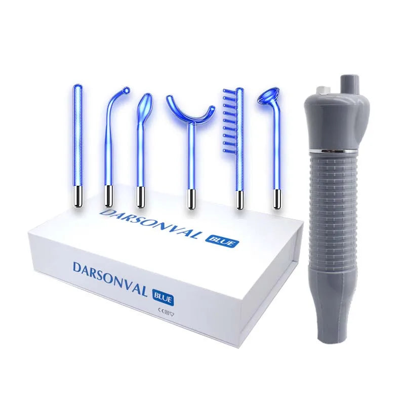 Custom Handheld Skin Rejuvenation Facial Machine With Comb High Frequency Wand