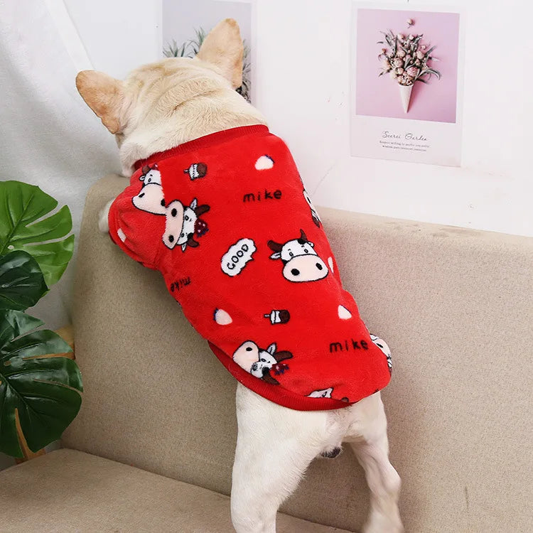 Stocked Autumn Small Medium Designer Winter Pet Dog Sweatshirt Clothes
