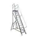 Work Platform Stairs Industrial Automation Aluminum Ladder Transfer and Maintenance Platform Ladder