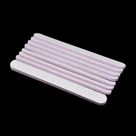 2023 Cheap Wholesale Double Sandpaper Nail Beauty Salon Professional Black Quality Acrylic 100/180 Nail File