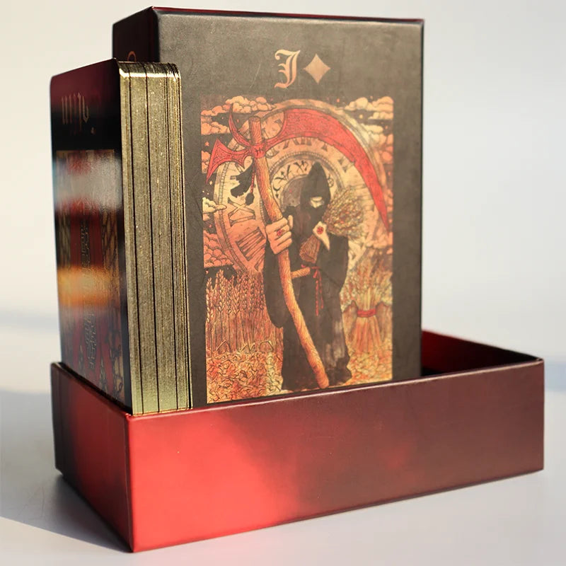 Custom New Vision Tarot Cards Wholesale Cats Tarot Oracle Goddessprisma the Wizards Tarot Deck Fortune Queens