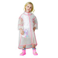 Wholesale Waterproof Cute Design Colorful Children Reusable Raincoat and Poncho