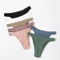 PQ07 Wholesale Custom Logo Women's Waist Girls Underwear Ladies Bragas De Mujer Seamless Briefs