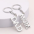 Dad Mom Custom Personalized Character Keyring Sublimation Metal Key Chain Blanks