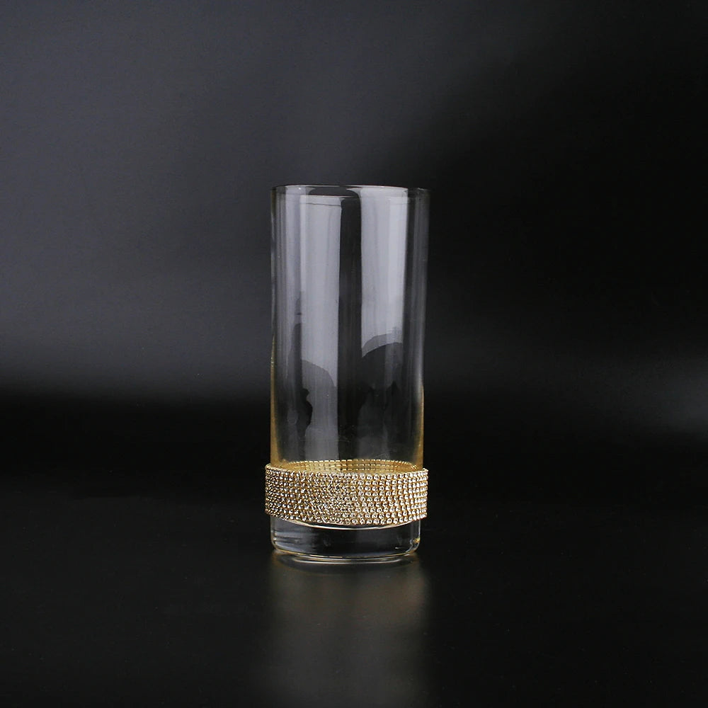 Juice Glasses 9 OZ Drinking Glassware Set of 2 Modern Tumbler Beverage Ice Tea Glass Cups Uses