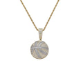 CN400  Brass Setting CZ  Pendants Hip Hop Necklace Iced Out Jewelry