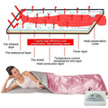 Modern Electric Acrylic Detox Far Infrared Black Sauna Blanket with Auto Protect and Remote Control for Beauty Salon Use