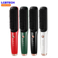 OEM Factory Hot Sale Hair Straightener Brush Hot Comb Hair Tools for Styling Hair Brush Straightener for All Hair Types