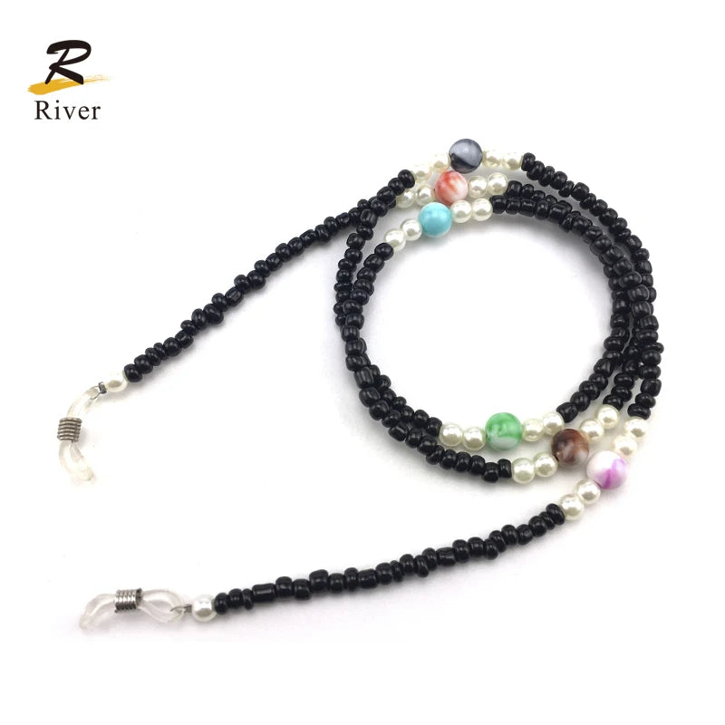 Fashion Eyeglass Chains Bead Glasses Strap Sunglasses Rope Plastic Glasses Chain GC041 Woman Sunglasses Chain