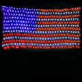 420 Super Bright LED American Flag Lights Waterproof Usa Led Decorations Outdoor Led Flag