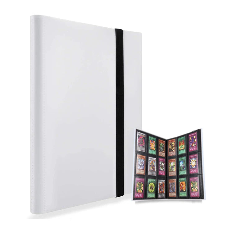 Customizable Graded Card Binder for Pokemo n Baseball Game 4-9-12 Pockets Toploader Photo Album Style
