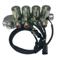 PC130-7 Excavator Solenoid Valve Ass'y Original Parts 203-60-71210