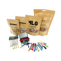 Manufacturer Customized Golf Accessories Golf Tees Holder Peg Bulk 70mm 83mm Plastic 5 Prong Wooden Bamboo Golf Tees