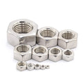 Hot Sale Stainless Steel Carbon Steel DIN934 Hex Nuts Left Right Hand Metal Zinc Grade 6 8 10 Packing in Bulk for Bolts