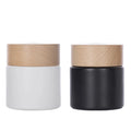 100ml Matte Black Matte White Round Wide Mouth Empty Reed Aroma Diffuser Glass Bottle Empty Bottle for Diffuser