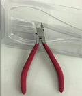 5\" Cr-V Steel Plier Red Plastic Moulded Handle Thin Sharp Blades Industrial Cutting DIY OEM Customizable Manufactured China