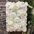 Wholesale New Design Rectangle-Shaped Artificial Flowers Silk Grid Plant Wedding Party Decorations Home Wall Decor