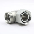 High Quality Steel Carbon DKOS FEMALE to DKOS Male 90 Degrees Hydraulic  Adapter