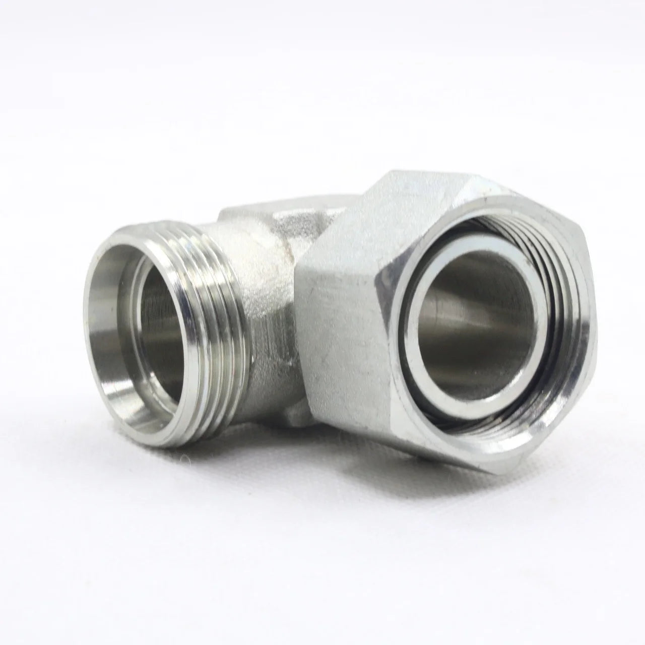 High Quality Steel Carbon DKOS FEMALE to DKOS Male 90 Degrees Hydraulic  Adapter
