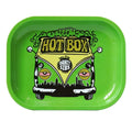Free Sample Custom Logo Metal Rolling Tray With Grinder Set Wholesale Tin Tobacco Serving Tray