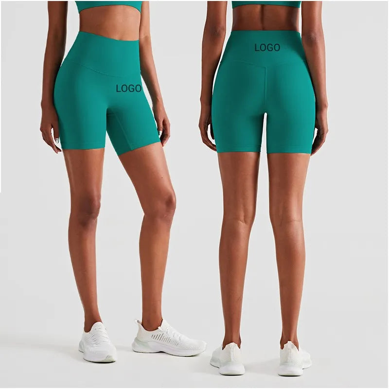 Attractive Price New Type Peach Hip Tracksuits Comfortable No Awkward Line Yoga Tummy Control Workout Leggings Shorts for Women