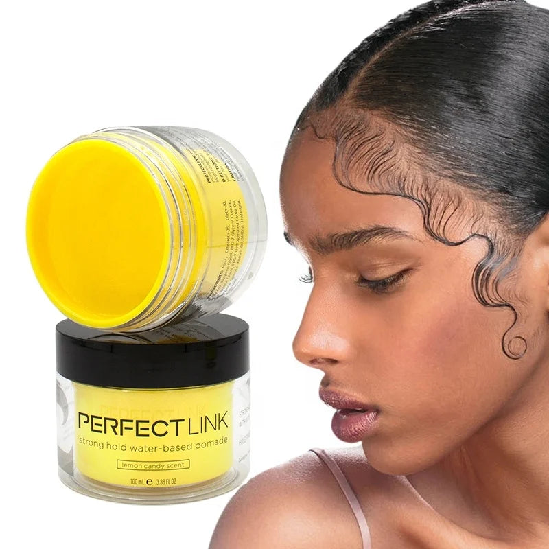 ODM/OEM Organic Strong Hold Hair Pomade with for & Texturizing for Curly/Frizzy Hair-100ml Unisex
