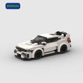 China Creative Toy Moc Bricks White Mini Diy Sportcar for Boys Assembled Toys Car Building Block Sets