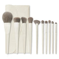 Premium Synthetic Bristles Makeup Kit Professional Foundation Blending Face Powder Brushes White Color Makeup Brush Set