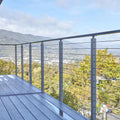 Reilbu Factory Direct Sale Easy to Install Stainless Wire Top Mounted Cable Railing Stair Balustrade