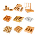 Customized Bamboo Ziplock Storage Organizer Drawer Drawer Organizers