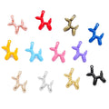 Fashion Spray Paint Jewelry Balloon Dog Charm Pendant Diy Gift Making Accessories