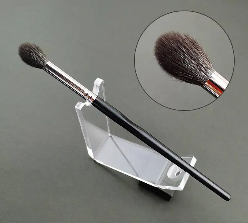 Private Label Beauty Single Oval Makeup Brush Custom Logo Make up Blush Brush Single Customize Professional Pincel Maquiagem