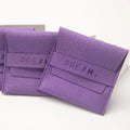 Custom Logo Microfiber Ring Envelope Pouch Jewelry Container for Earrings Necklace Other Delicate Pieces As a Gift Bag