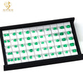 Junyuan Gems Loose Gemstone Hydrothermal Synthetic Colombian Lab Grown Emerald Gemstones for Jewelry