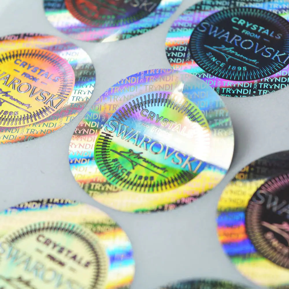 Custom 3D QR Code Holographic Sticker Security Label Manufacturer