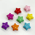 500g 1200pcs Multicolor Mix Plastic Pastel Acrylic Star Beads for Jewelry Making DIY Necklace