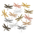 7 Colors Dragonfly Charms for Earrings Bracelets Necklace Pendant DIY Handmade Jewelry Making Accessories 25*35mm D2146