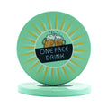 Personalized Custom Free Drink Pattern 39mm Tokens 10g Polish Ceramic Play Poker Chips for Restaurants bar Poker Roo