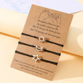 Friendship Gift Moon Sun Star Charm Bracelet Gift for Best Friend Sister Pinky Swear Promise Couple Bracelets