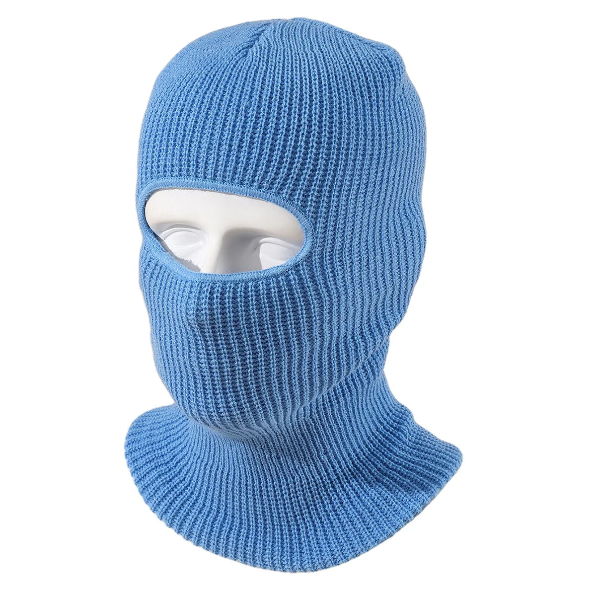 ZG Personalized Designer Custom logo Full Face Cover One Hole Rapper Bandit Knit Ski Mask Embroidered Balaclava Ski Mas