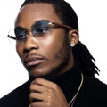 2025 New Trendy Rimless Sunglasses Men High Quality Wood Frame Sunglasses Uv400 Wholesale Sunglasses in Stock
