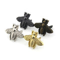 Cloxy Metal Shoe Clip Decoration Accessories Shoe Charms Cute Bee Shape Shop Clip Buckle for Sandal Clog Women's Shoes