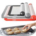 Silicone Baking Mat -Non Stick Silicon Liner for Bake Pans & Rolling - Macaron/Pastry/Cookie/Bun/Bread Making