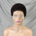 Ready to Ship Afro Kinky Curly Short Bob Wigs Pre Plucked Natural Hair Wig Woman 13x4 Full Lace Front Human Hair Wigs Pixie Cut