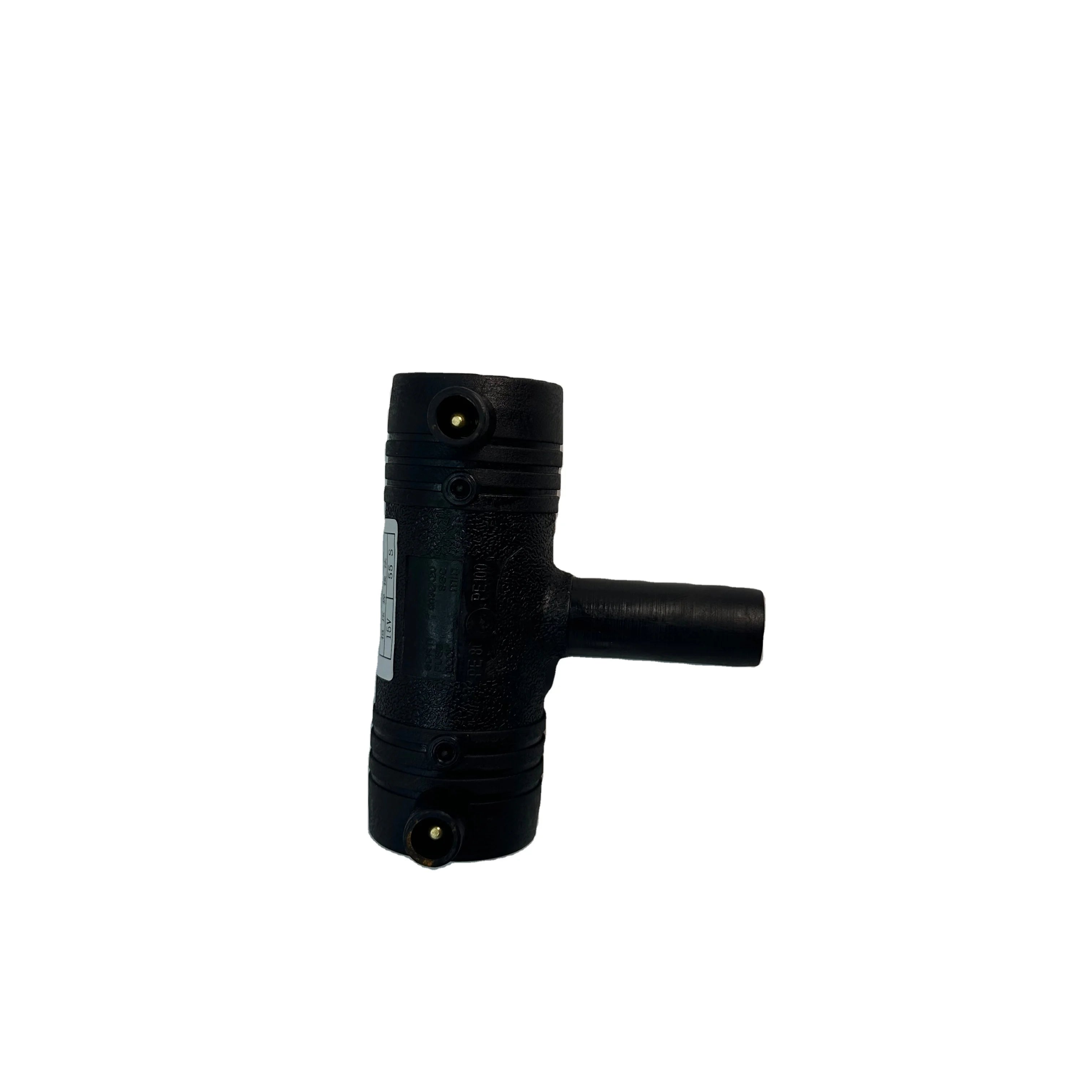 HDPE 32mm Reducing Diameter Tee for Steel/Stainless Steel/Polyethylene HDPE Electrofusion Pipes Model Number Head Fittings